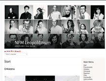 Tablet Screenshot of leopoldinum.art.pl